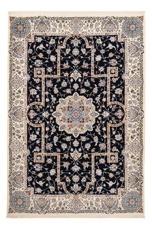 Tappeto Persero - Nain - Premio - 308 x 207 cm - blu scuro