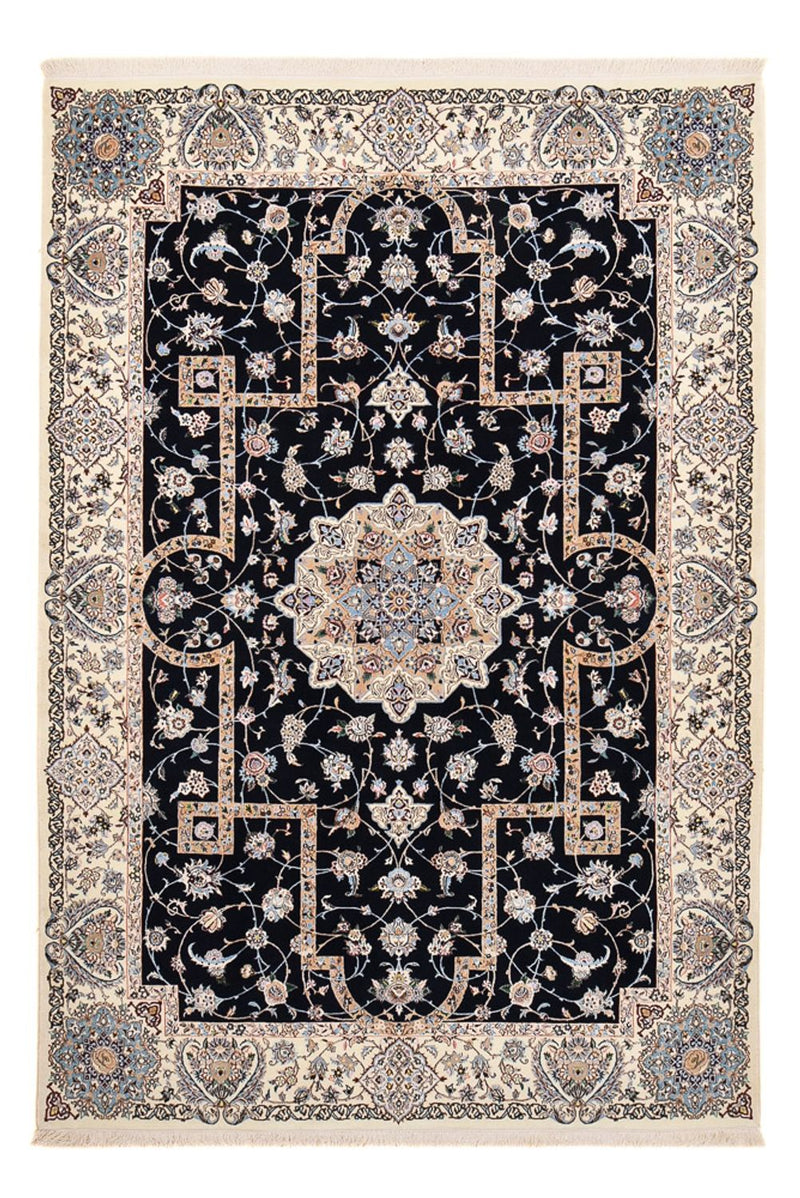 Tappeto Persero - Nain - Premio - 308 x 207 cm - blu scuro