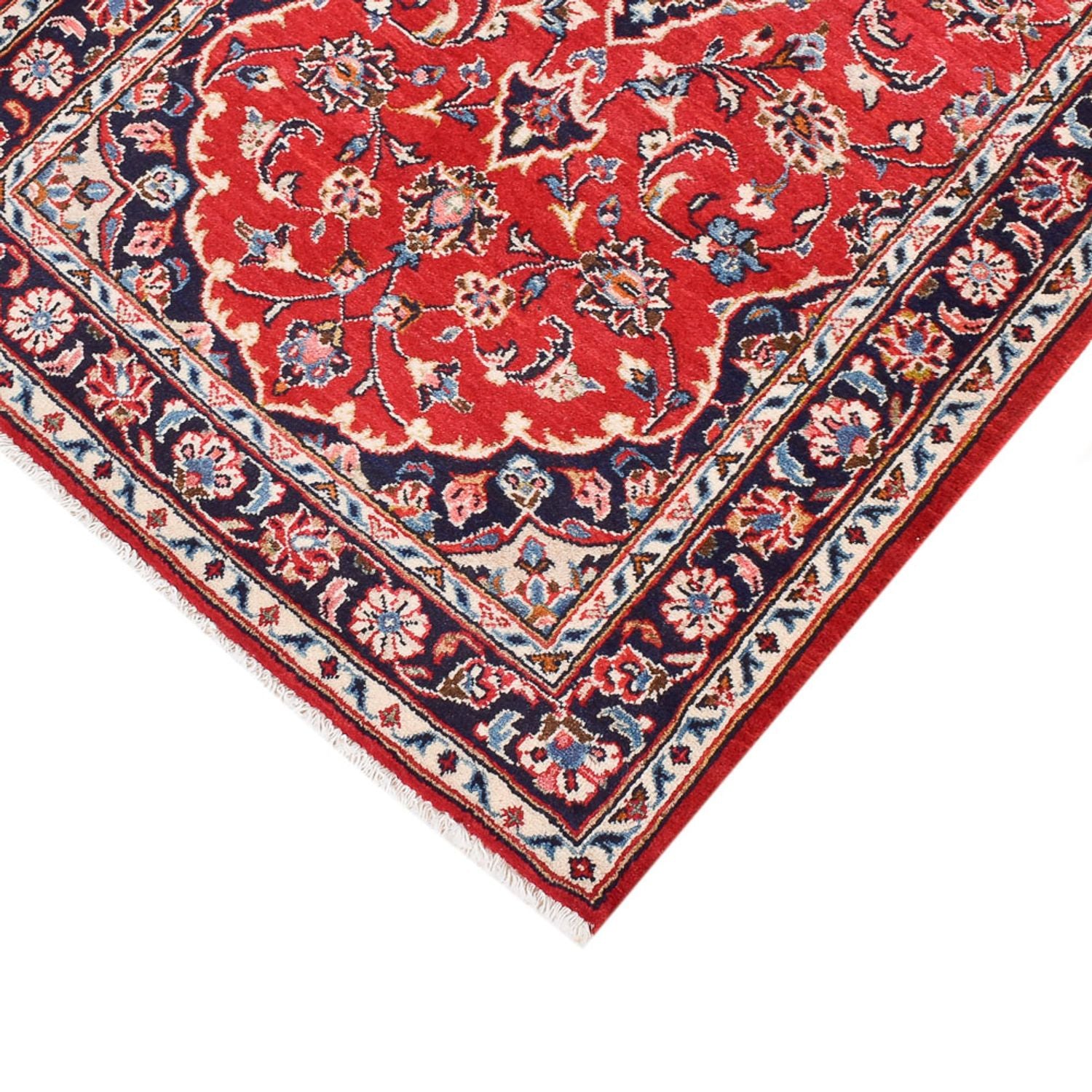 Tappeto corsia Tappeto Persero - Keshan - 303 x 80 cm - rosso