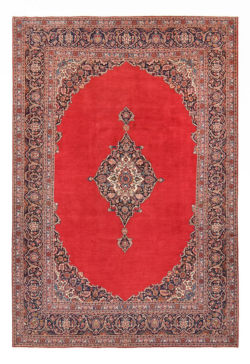 Tappeto Persero - Keshan - 377 x 252 cm - rosso