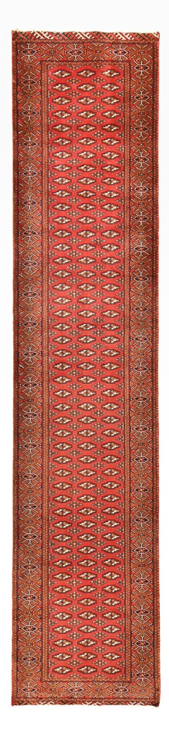 Tappeto corsia Tappeto Turkaman - 369 x 86 cm - rosso
