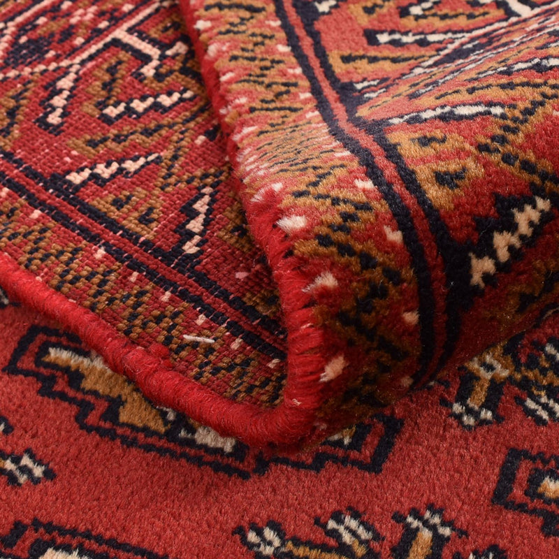 Tappeto corsia Tappeto Turkaman - 369 x 86 cm - rosso