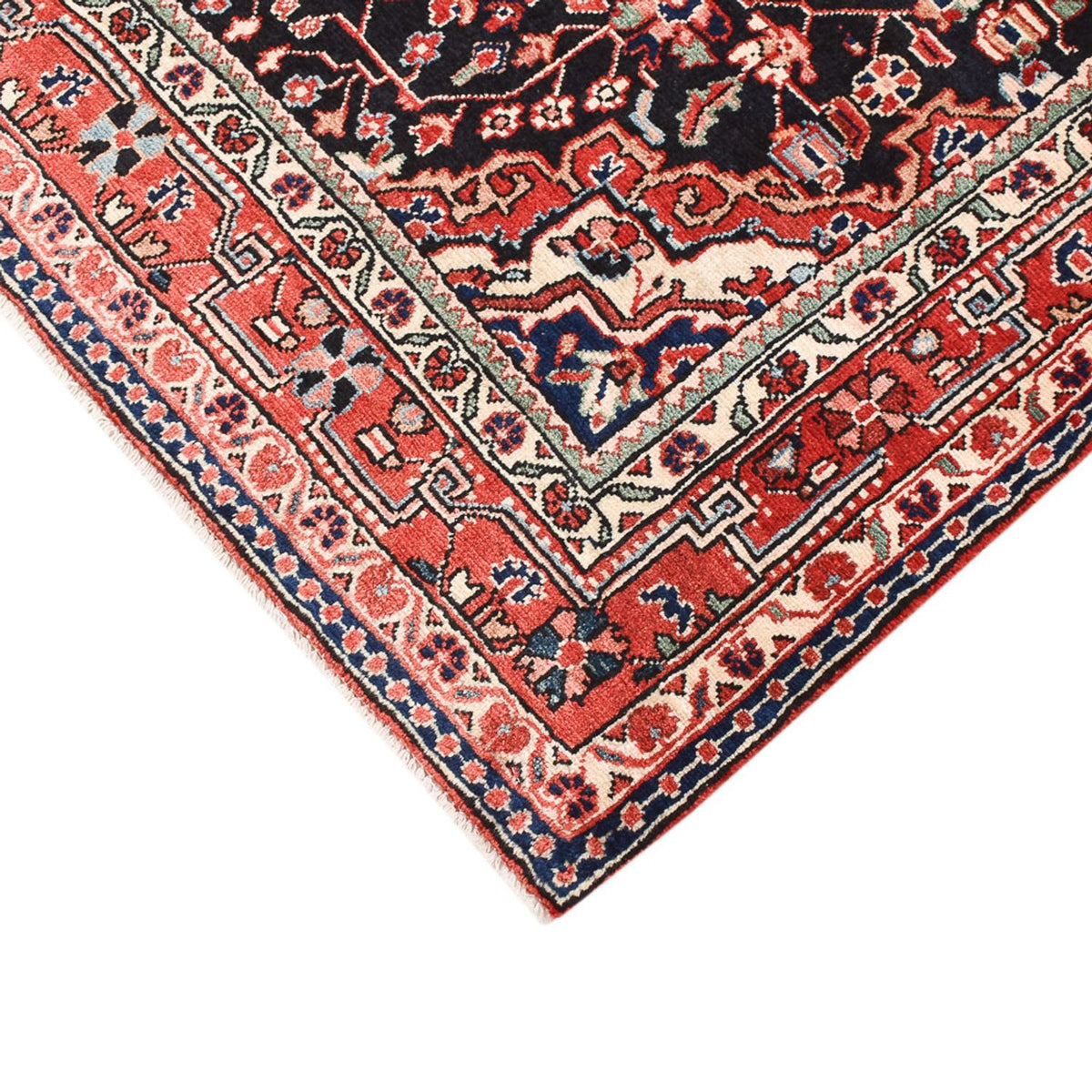 Tappeto Persero - Nomade - 160 x 111 cm - blu scuro