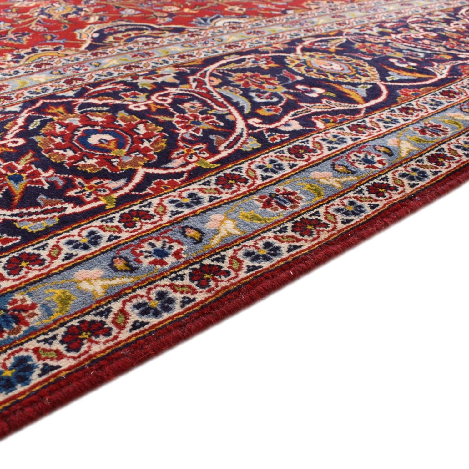 Tappeto Persero - Keshan - 395 x 295 cm - rosso