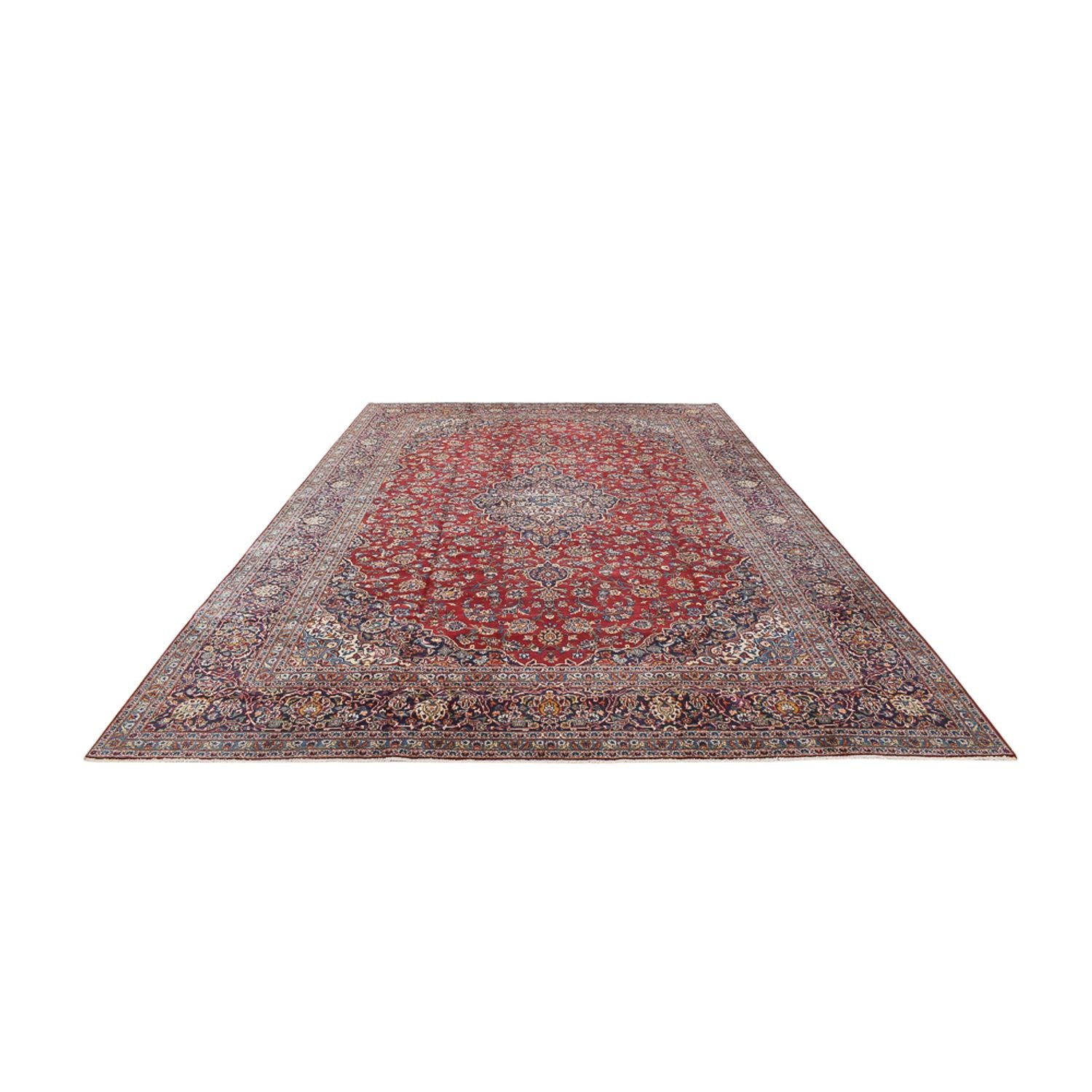Tappeto Persero - Keshan - 455 x 301 cm - rosso