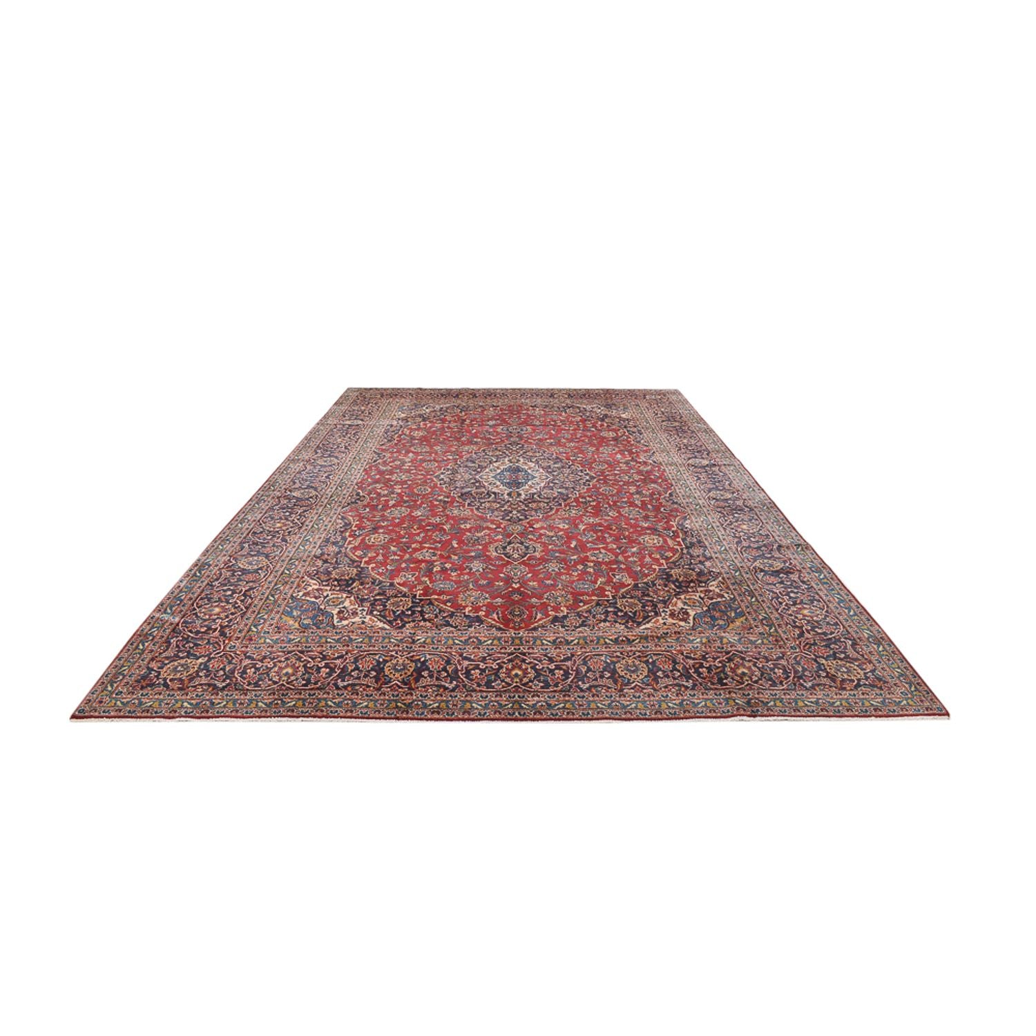 Tappeto Persero - Keshan - 478 x 307 cm - rosso
