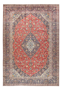 Tappeto Persero - Keshan - 452 x 310 cm - rosso
