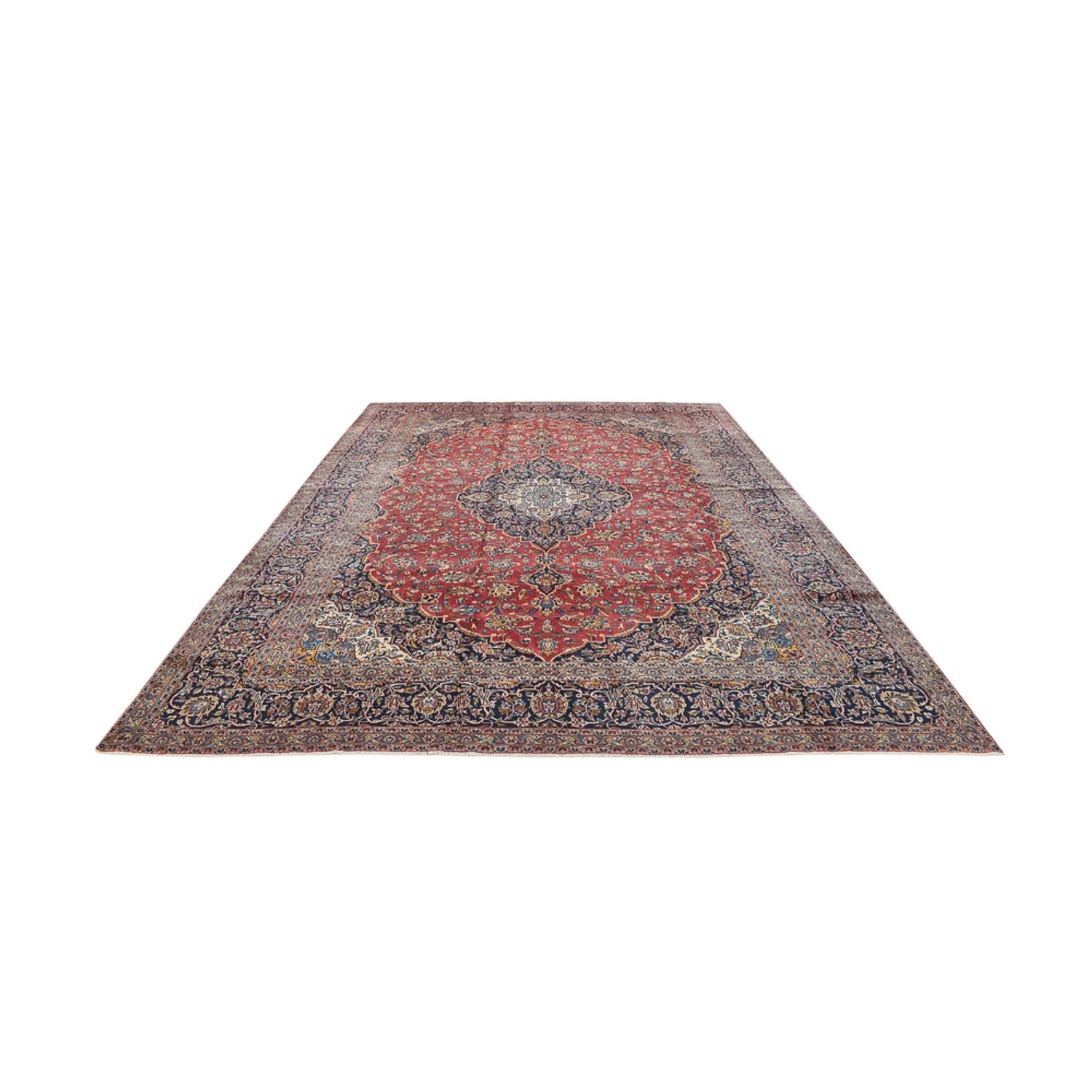 Tappeto Persero - Keshan - 452 x 310 cm - rosso