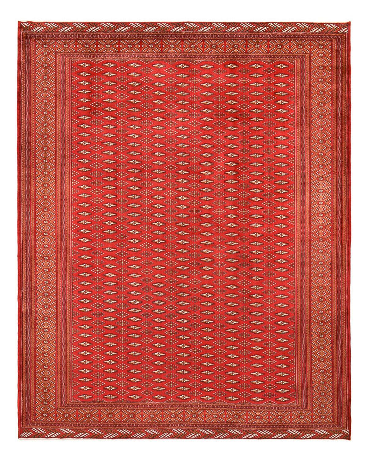Tappeto Turkaman - 385 x 305 cm - rosso