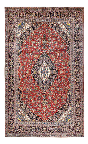 Tappeto Persero - Keshan - 482 x 295 cm - rosso