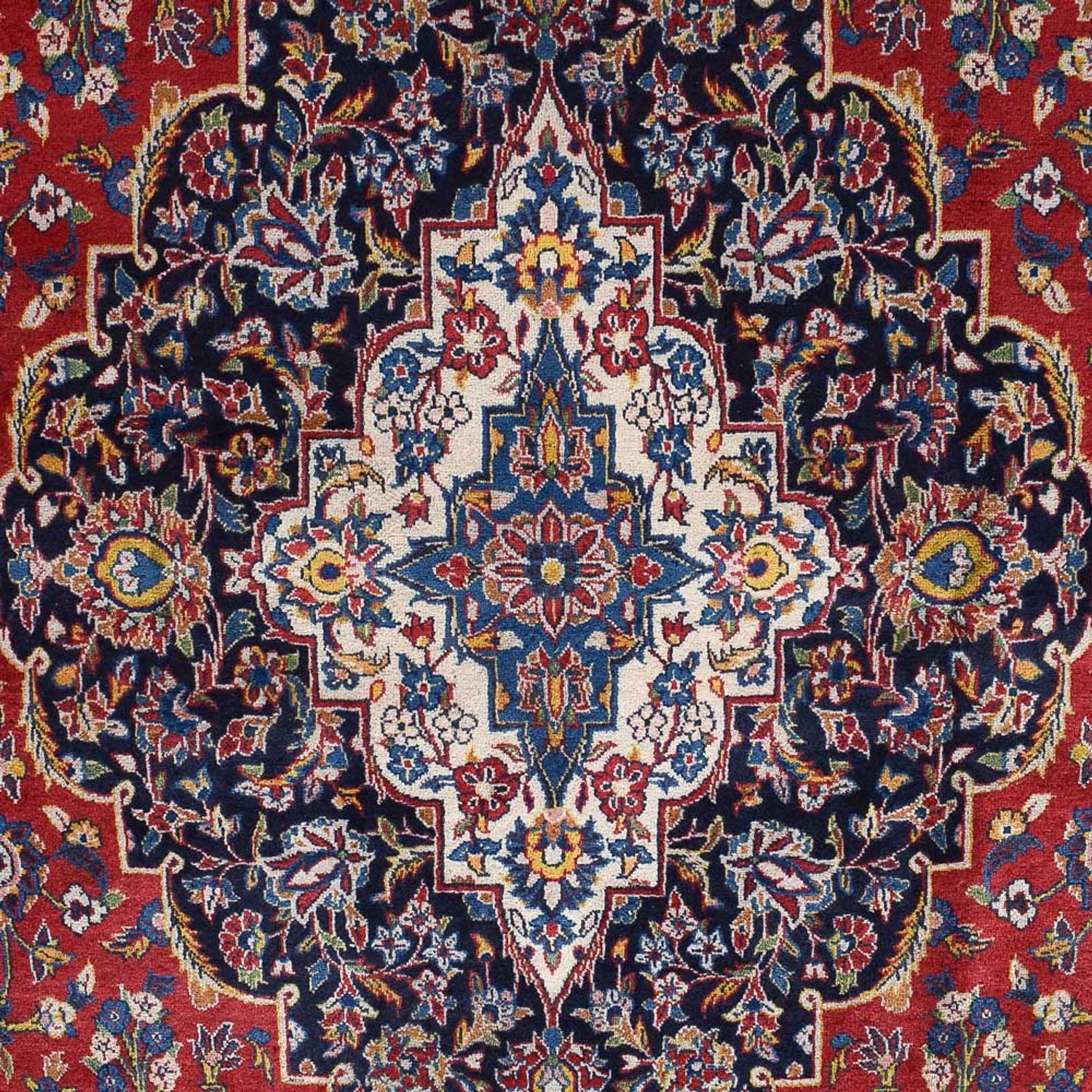 Tappeto Persero - Keshan - 482 x 295 cm - rosso
