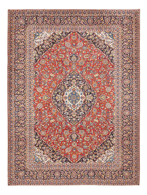 Tappeto Persero - Keshan - 390 x 294 cm - rosso