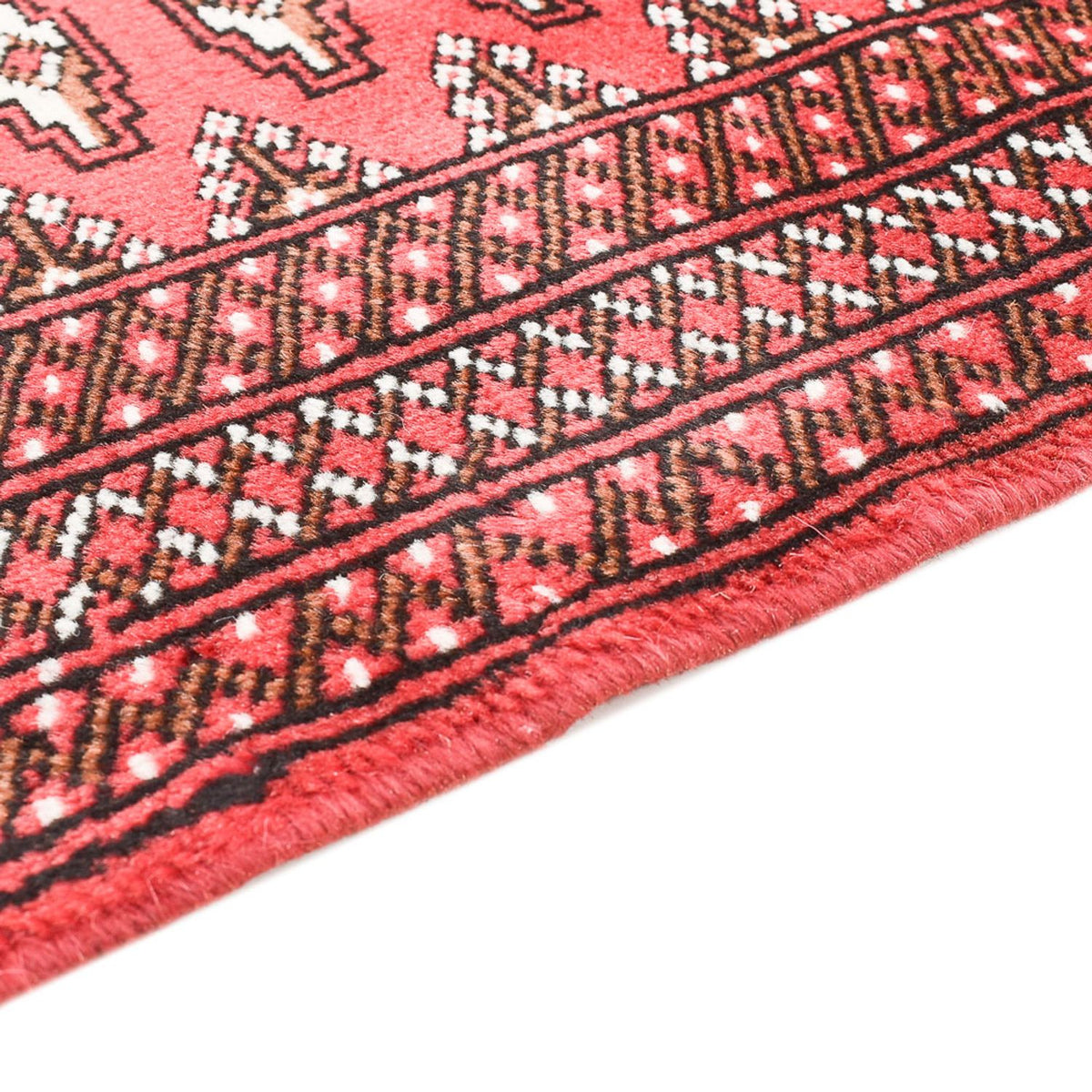 Tappeto Turkaman - 135 x 94 cm - rosso