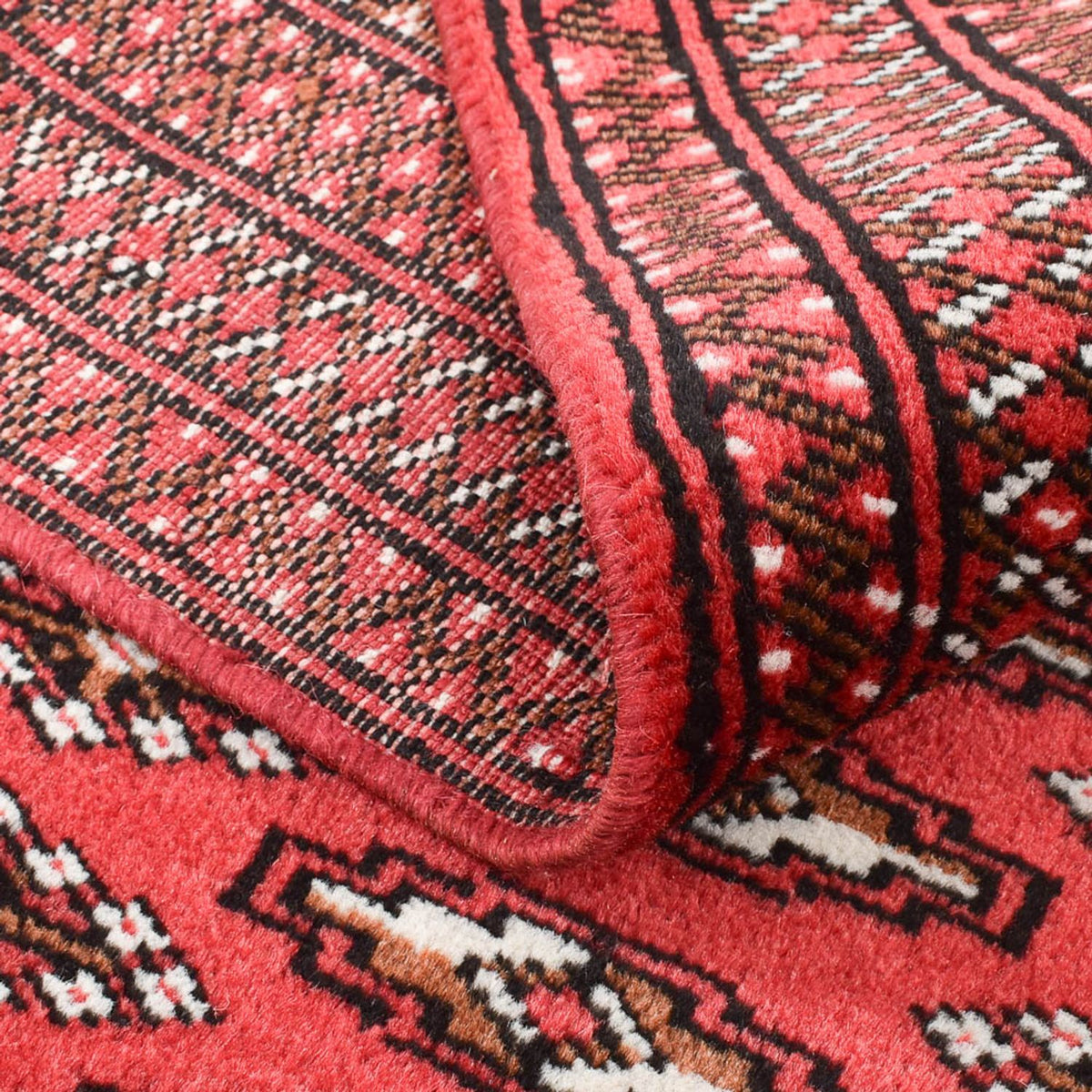 Tappeto Turkaman - 135 x 94 cm - rosso