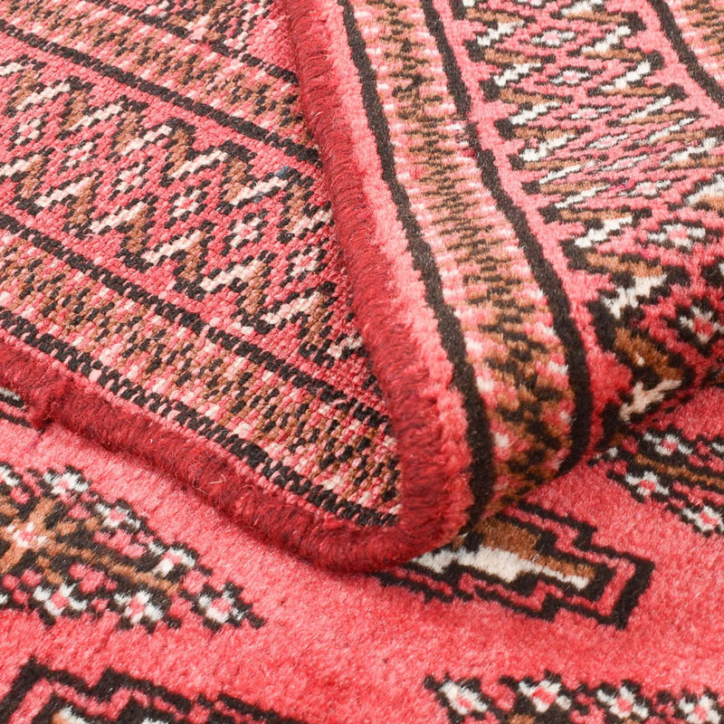 Tappeto Turkaman - 147 x 93 cm - rosso