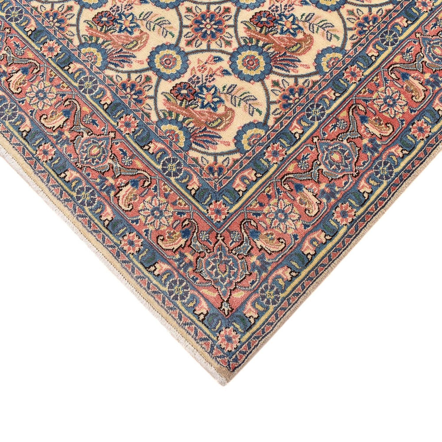 Tappeto Persero - Keshan quadrato  - 192 x 195 cm - multicolore