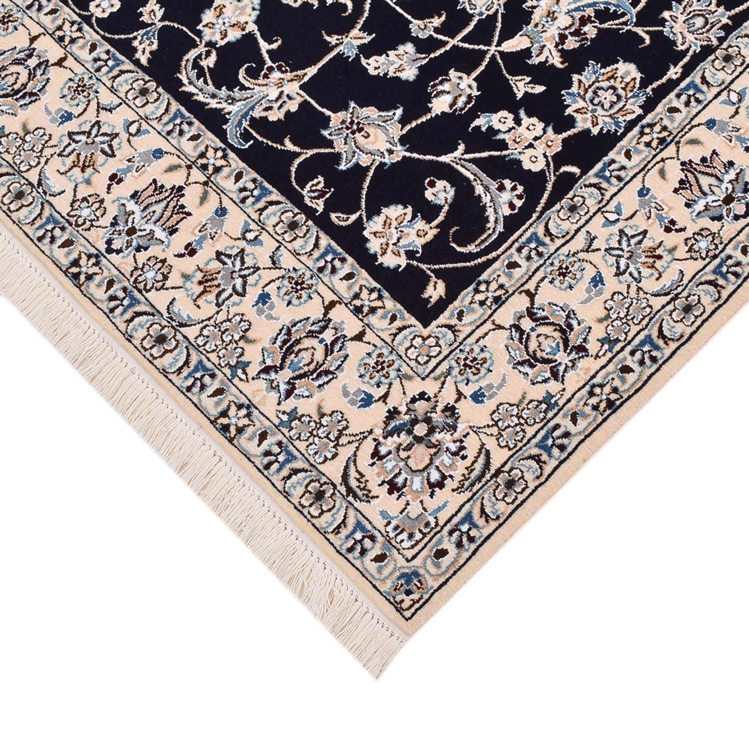 Tappeto Persero - Nain - Reale - 190 x 148 cm - blu scuro