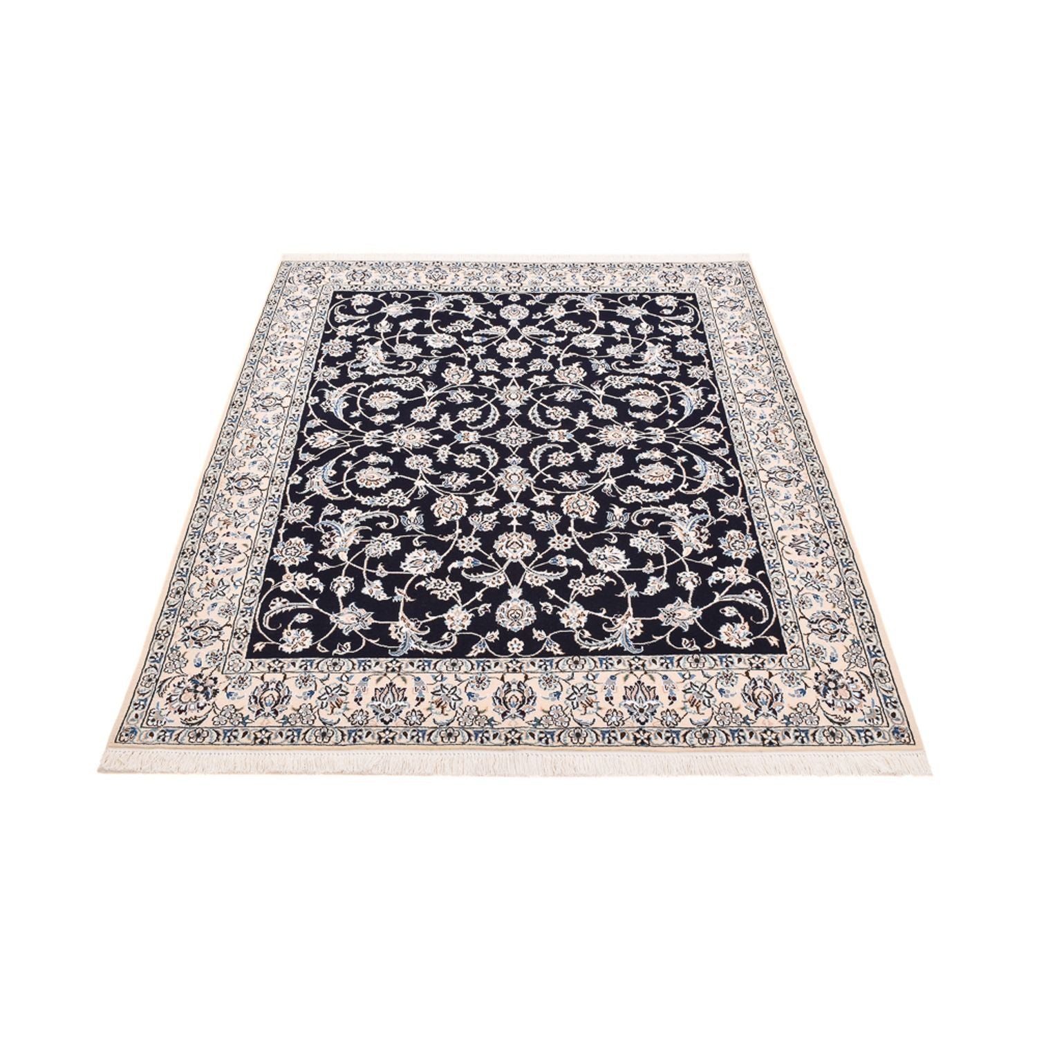 Tappeto Persero - Nain - Reale - 190 x 148 cm - blu scuro