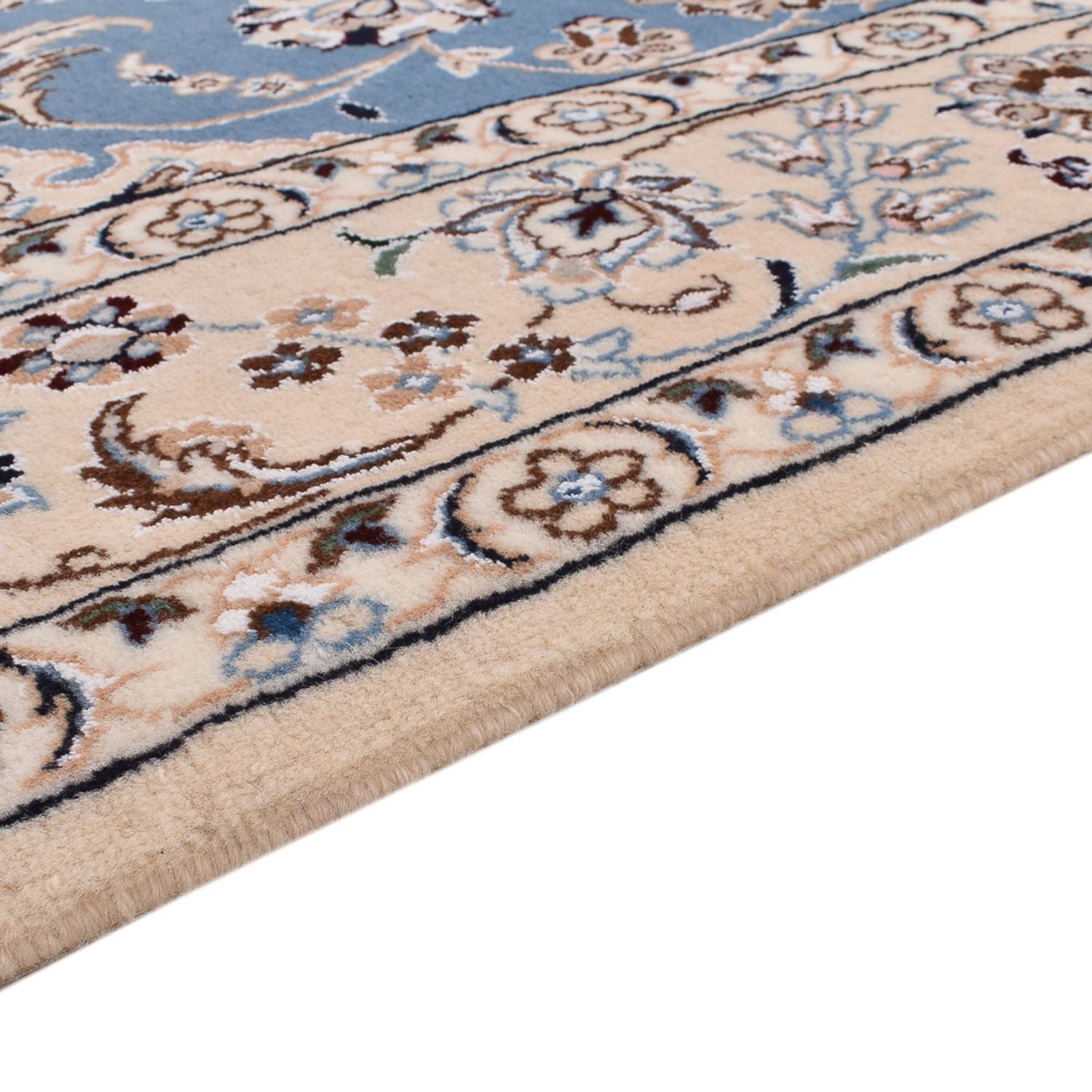 Tappeto Persero - Nain - Reale - 242 x 158 cm - blu