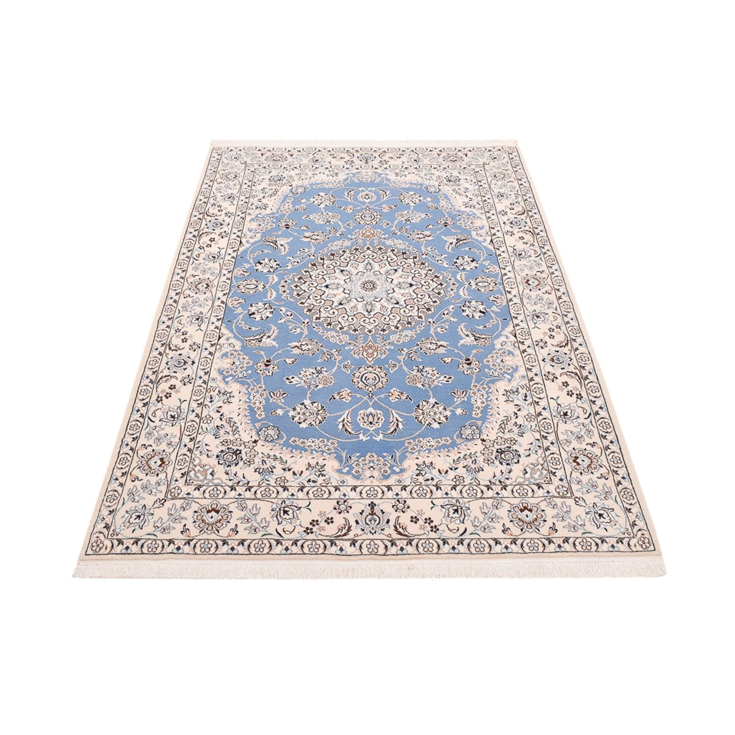 Tappeto Persero - Nain - Reale - 242 x 158 cm - blu
