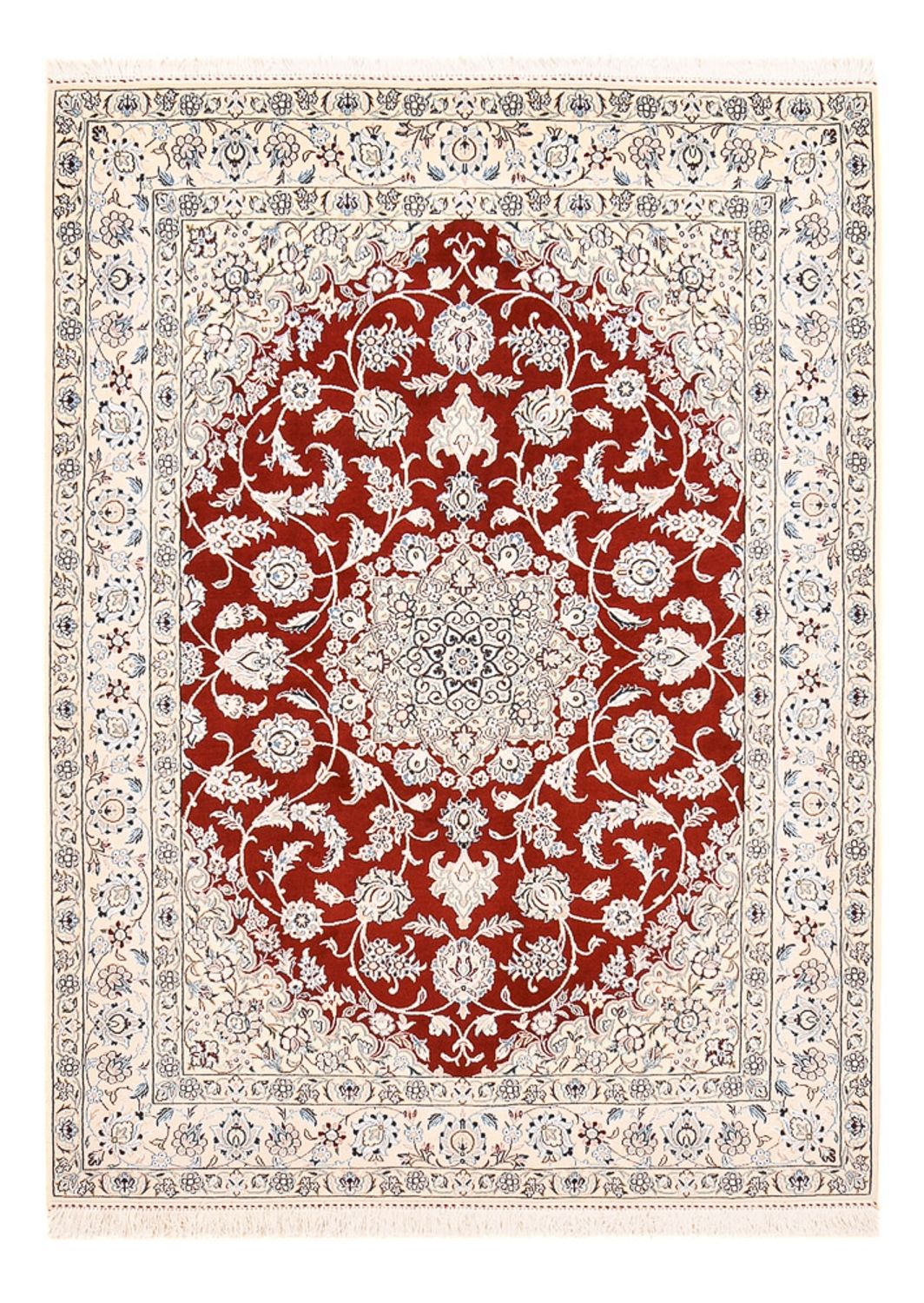 Tappeto Persero - Nain - Reale - 205 x 148 cm - rosso