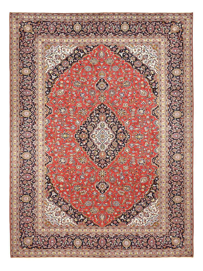 Tappeto Persero - Keshan - 392 x 290 cm - rosso