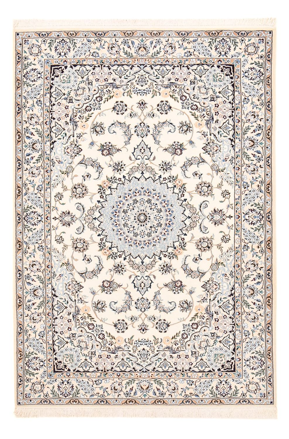 Tappeto Persero - Nain - Reale - 245 x 158 cm - crema