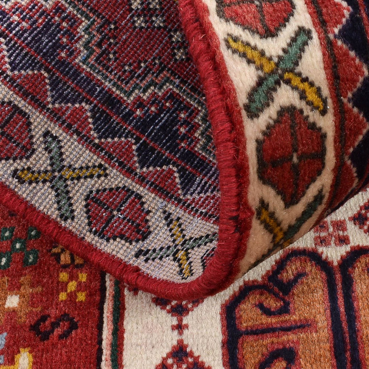 Tappeto corsia Tappeto Persero - Nomade - 195 x 72 cm - rosso