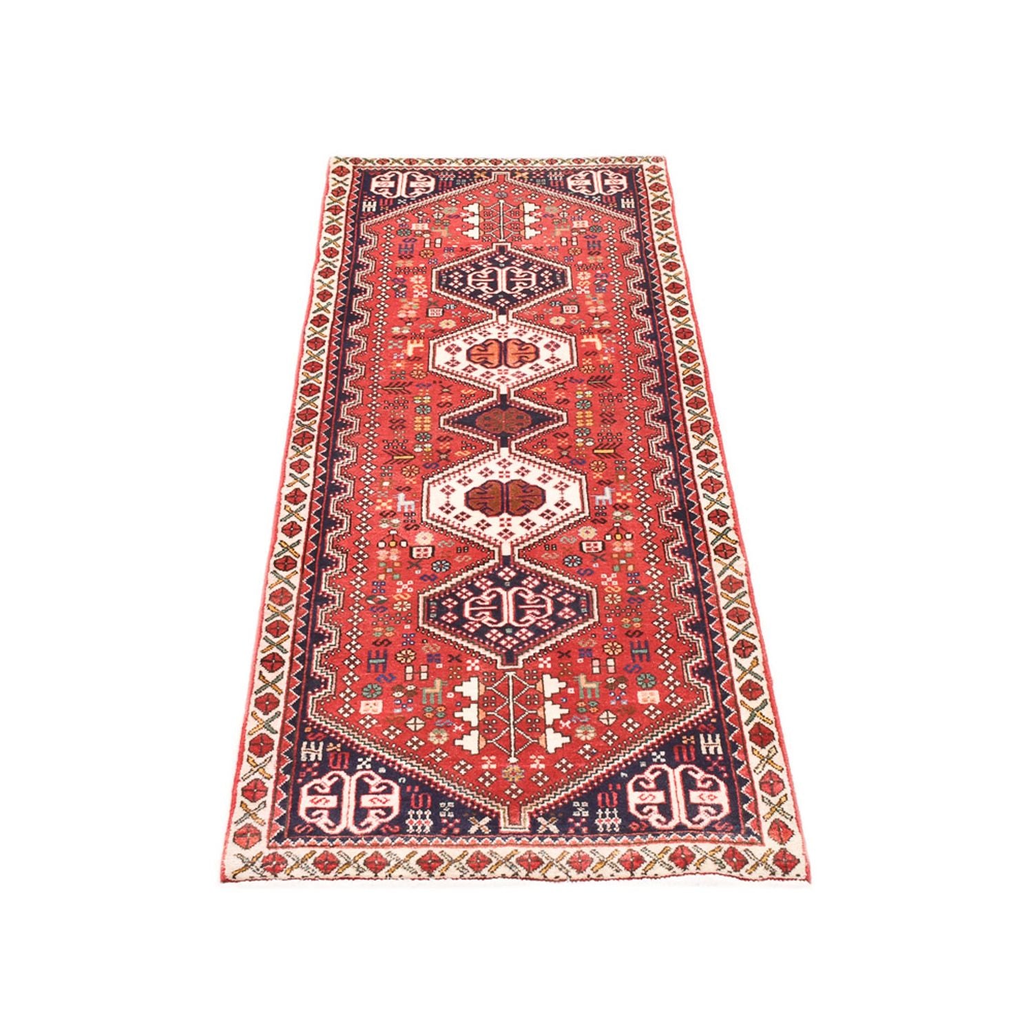 Tappeto corsia Tappeto Persero - Nomade - 195 x 72 cm - rosso