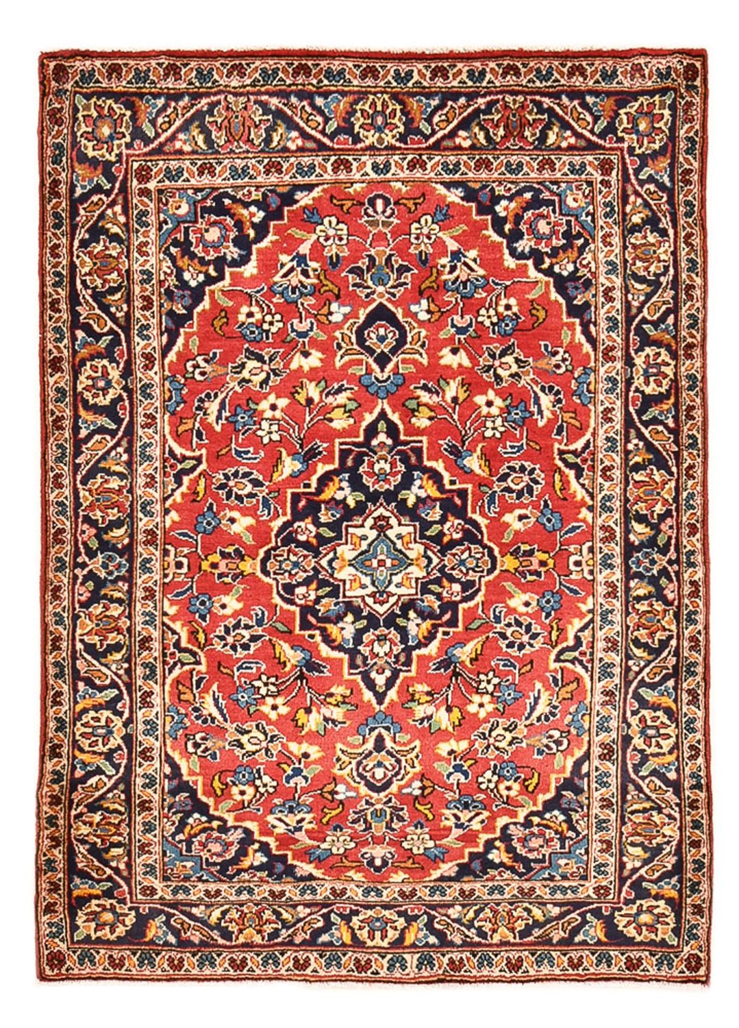 Tappeto Persero - Keshan - 142 x 100 cm - rosso
