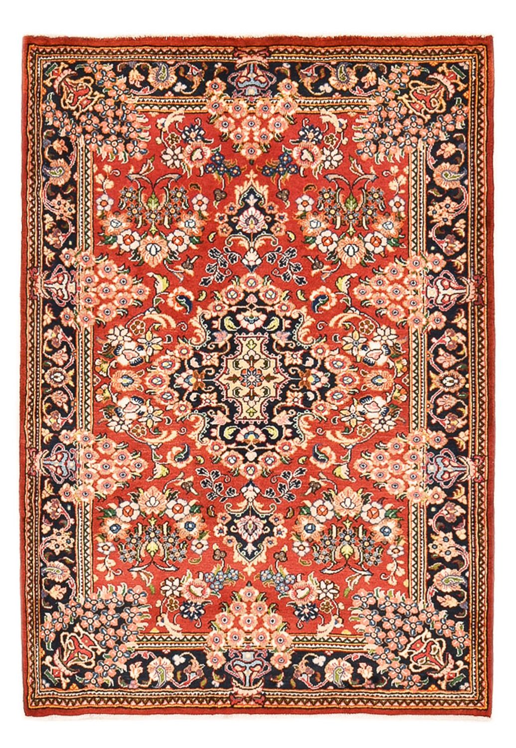 Tappeto Persero - Keshan - 146 x 102 cm - rosso