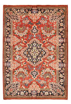 Tappeto Persero - Keshan - 146 x 102 cm - rosso