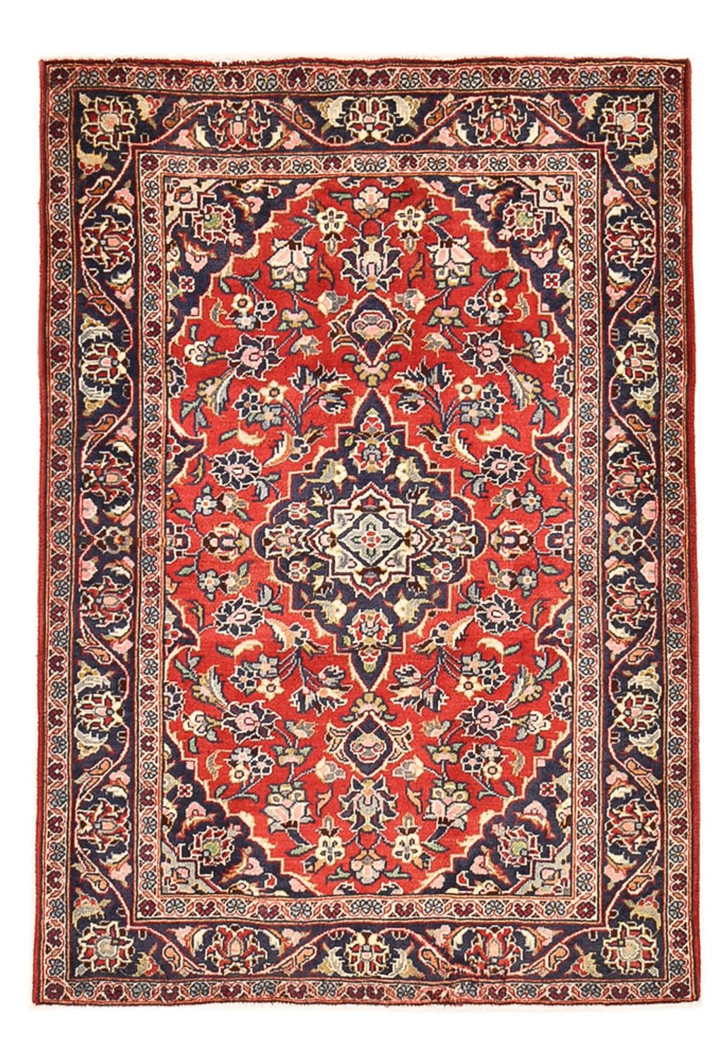 Tappeto Persero - Keshan - 150 x 97 cm - rosso
