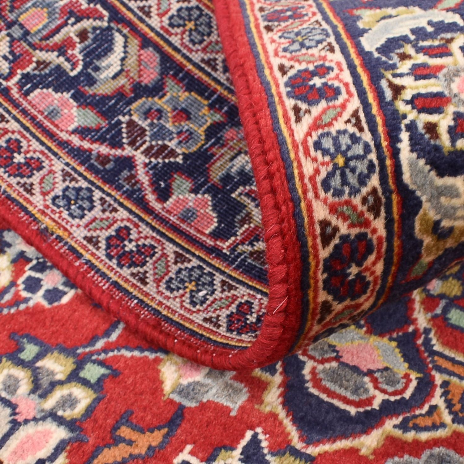Tappeto Persero - Keshan - 150 x 97 cm - rosso