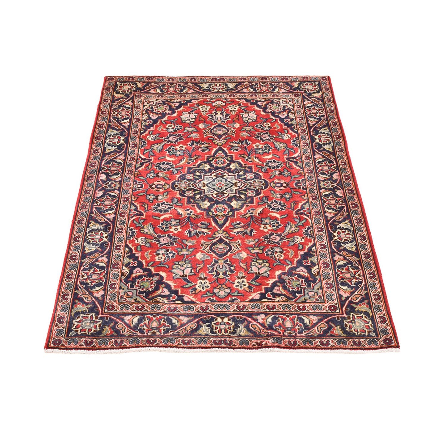 Tappeto Persero - Keshan - 150 x 97 cm - rosso