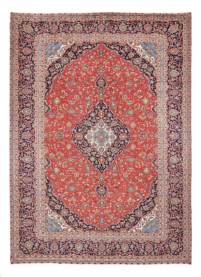 Tappeto Persero - Keshan - 395 x 286 cm - rosso
