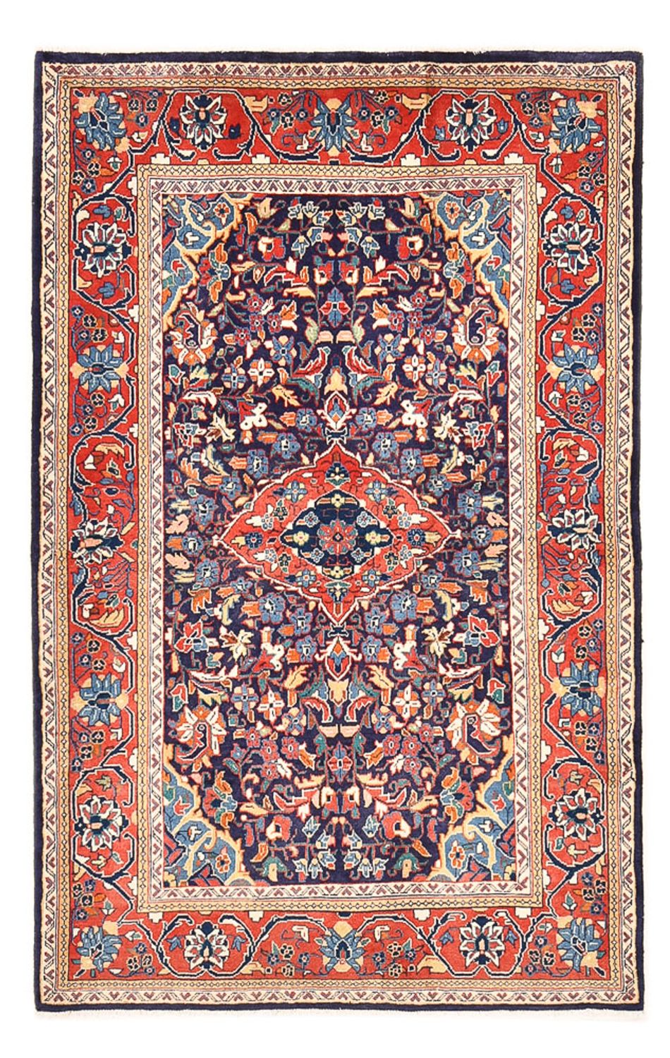 Tappeto Persero - Nomade - 170 x 110 cm - blu scuro