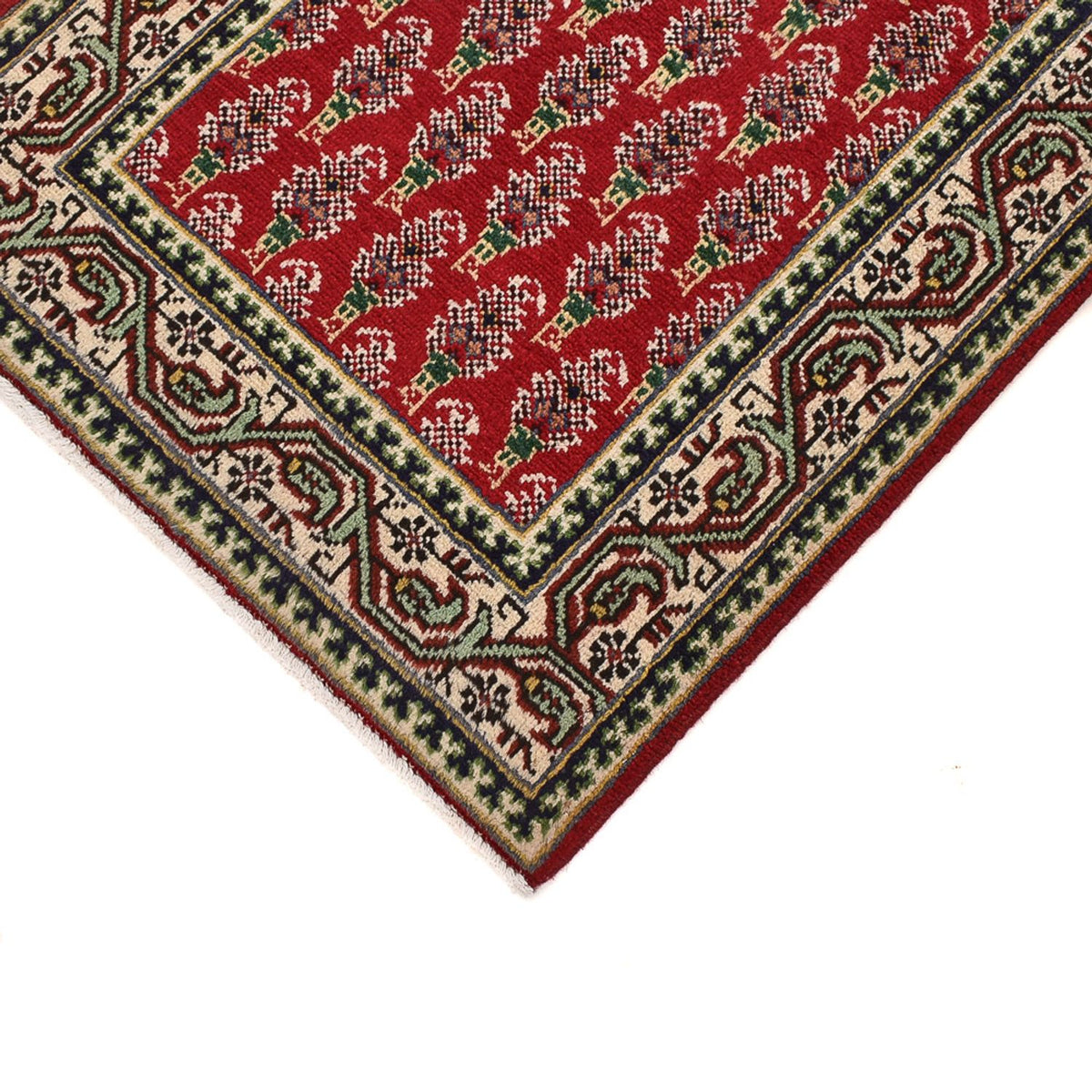 Tappeto corsia Tappeto Persero - Tabriz - 460 x 73 cm - rosso