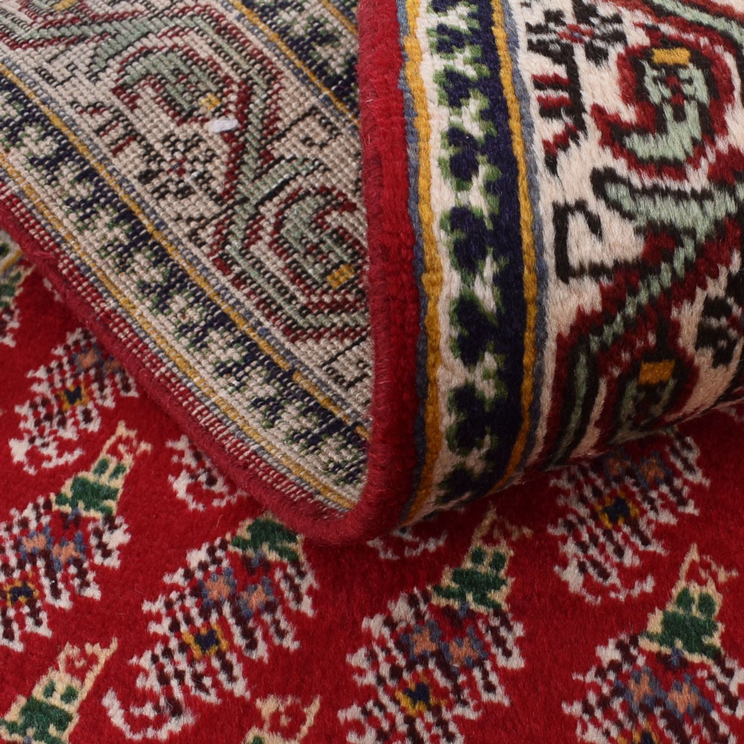 Tappeto corsia Tappeto Persero - Tabriz - 457 x 71 cm - rosso