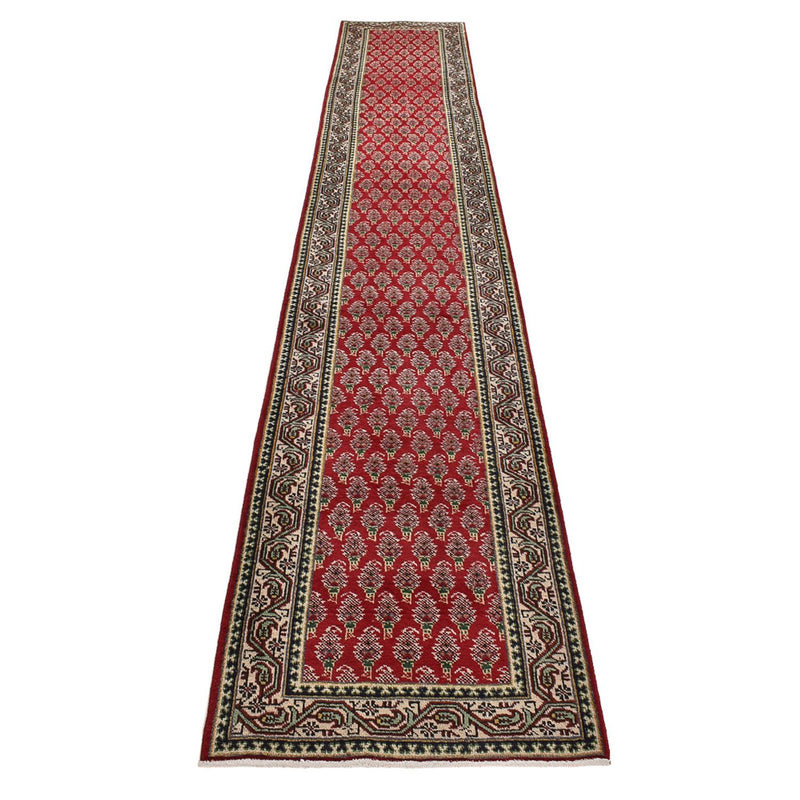 Tappeto corsia Tappeto Persero - Tabriz - 457 x 71 cm - rosso
