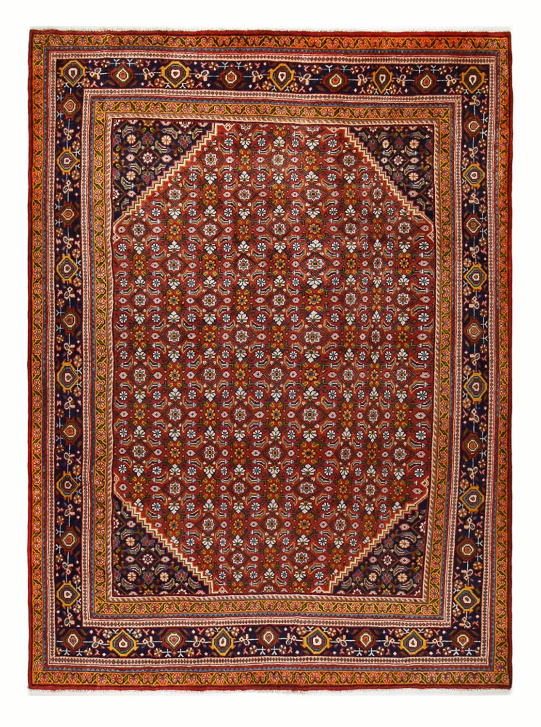 Tappeto Persero - Classico - 365 x 272 cm - rosso scuro