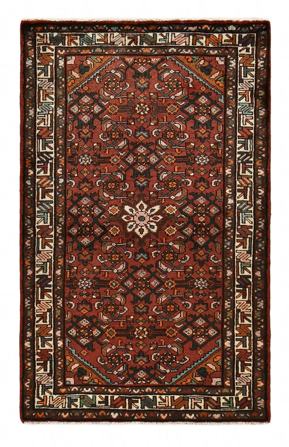 Tappeto Persero - Nomade - 163 x 100 cm - rosso scuro