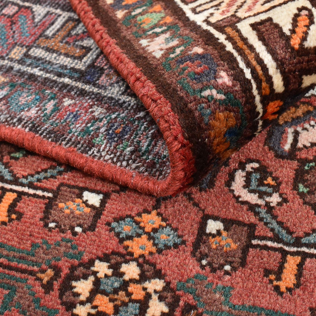 Tappeto Persero - Nomade - 163 x 100 cm - rosso scuro