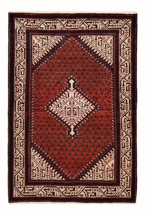 Tappeto Persero - Classico - 155 x 100 cm - rosso