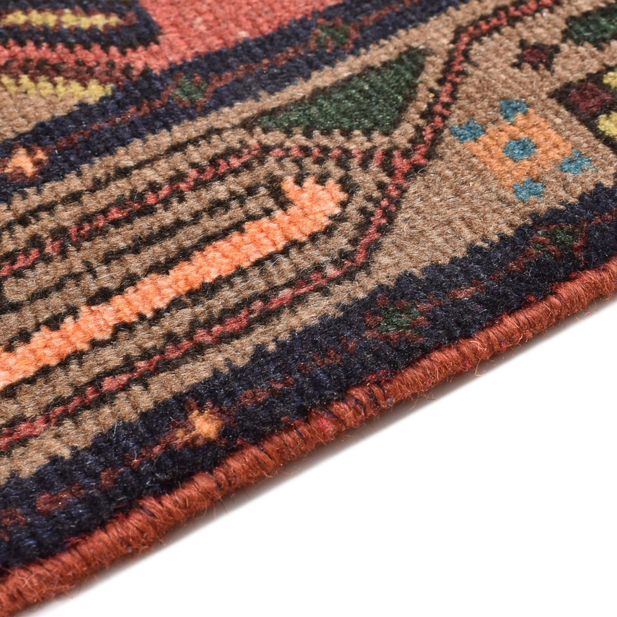 Tappeto corsia Tappeto Persero - Nomade - 292 x 75 cm - rosso scuro