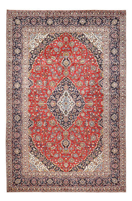 Tappeto Persero - Keshan - 470 x 298 cm - rosso