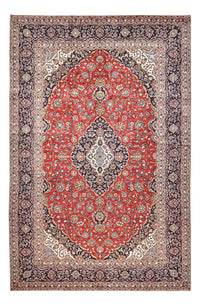 Tappeto Persero - Keshan - 470 x 298 cm - rosso