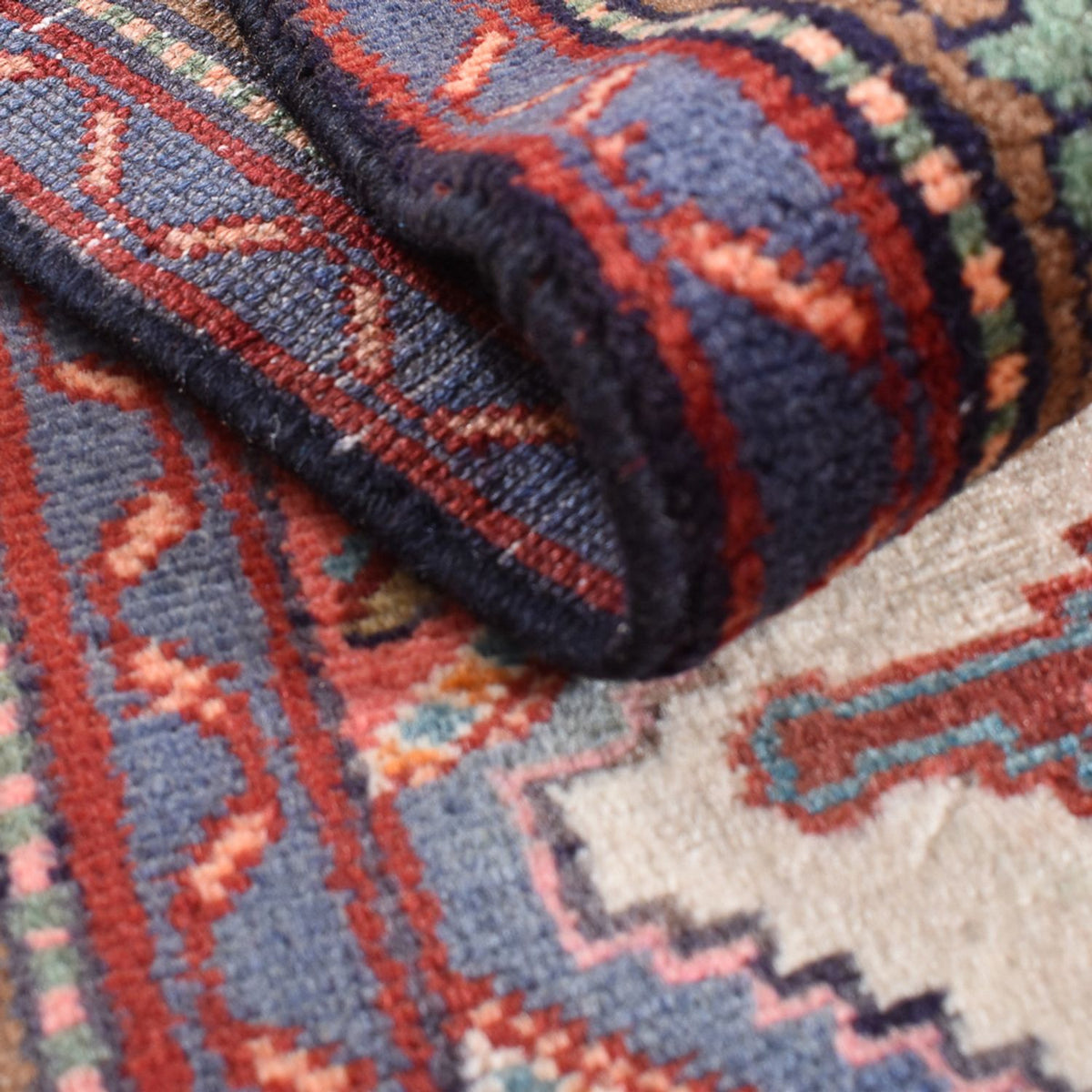 Tappeto corsia Tappeto Persero - Nomade - 321 x 86 cm - rosso scuro