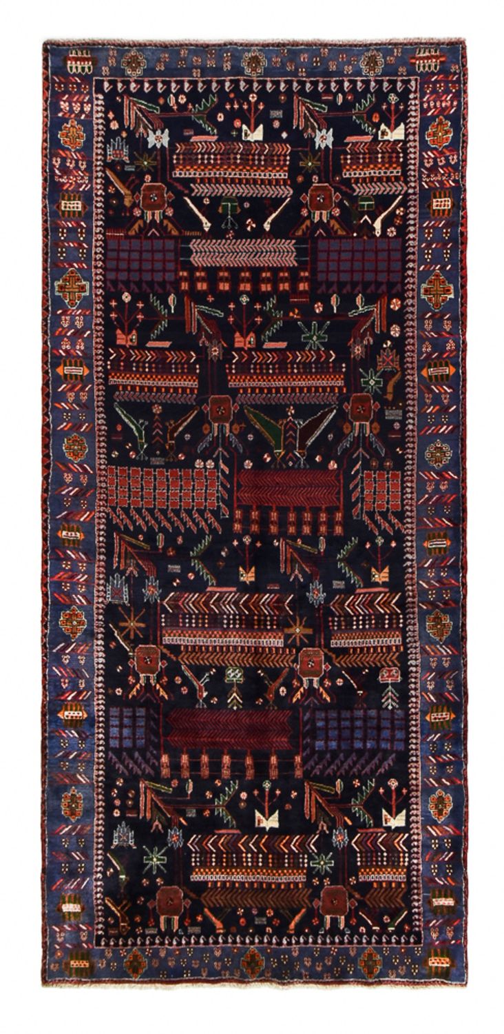 Tappeto corsia Tappeto Persero - Nomade - 382 x 168 cm - rosso scuro