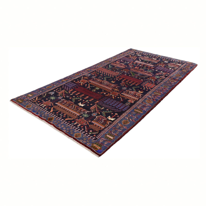 Tappeto corsia Tappeto Persero - Nomade - 382 x 168 cm - rosso scuro